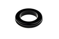 666-4619 RS PRO Black PVC 31.7mm Cable Grommet for Maximum of 25mm Cable Dia.