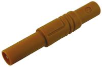 934097105 Hirschmann Test & Measurement Brown Male Banana Plug, 4 mm Connector, Screw Termination, 24A, 1000V ac/dc, Nickel