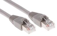 400-9758 RS PRO, 3m Cat5e, Grey RJ45 to Male RJ45 Male, U/FTP Shielded, Terminated PVC Sheath