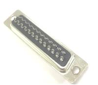 217-7799 RS PRO 25 Way Panel Mount D-sub Connector Plug, 2.77mm Pitch, with Screw