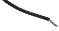 6714-bk001 Alpha Wire Ecogen Ecowire Series Black 0.52 mm² Hook Up Wire, 20 AWG, 10/0.25 mm, 305m, MPPE Insulation, 6714 BK001