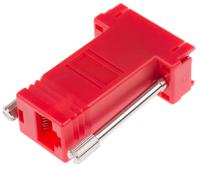 314-8111 RS PRO D Sub Adapter Female 9 Way D-Sub to Female RJ45