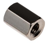 222-480 RS PRO Standoff, M4 x M4 Thread, 10mm Body, Brass, Female/Female