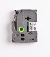 tze-s221 Brother Black on White Label Printer Tape, 8 m Length, 9 mm Width