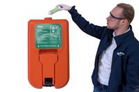 hew10gfew0 Hughes Wall Mounted Eye Wash Kit, 45 x 77.4 cm