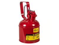 jcn10101z0 Justrite Steel Safety Can, 0.25gal