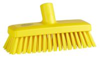 70426 Vikan Broom, Yellow With Polyester, Polypropylene, Stainless Steel Bristles for  for General Purpose