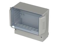 41160109-rcp-1600 Bopla RegloCard-Plus Series ABS, Polycarbonate Wall Box, IP65, Viewing Window, 166 mm x 161 mm x 93mm