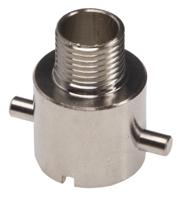 286-901 RS PRO 1/8 BSP Bayonet Adapter for Use with Temperature Sensor, 6mm Probe, RoHS Compliant Standard