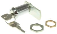 f7e-03-2-1242e Euro-Locks a Lowe & Fletcher group Company Camlock, 32.7mm Panel-to-Tongue, 20.1 x 17.6mm Cutout, Key Unlock