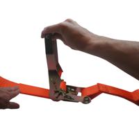252-3784 RS PRO 8.5 ± 0.5mm Clawhook Ratchet Strap, 50mm Wide, 5000kg Breaking Strain
