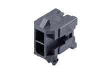 43045-0200 Molex 43045 Series Straight Through Hole PCB Header, 2 Contact(s), 3 mm Pitch, 1 Row, Shrouded