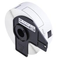dk-11201 Brother White Black Print Label Roll, 90mm Width, 29mm Height, 400Per Roll Qty
