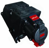 pre316ry Emerson Appleton Surface Mount 2P + E Industrial Power Socket ATEX, IECEx, Rated At 16A, 100-130Vac 50/60Hz