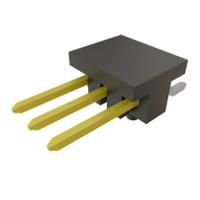 tsm-103-02-l-sh-a-p-tr Samtec TSM Series Horizontal Surface PCB Header, 3 Contact(s), 2.54 mm Pitch, 1 Row, Unshrouded