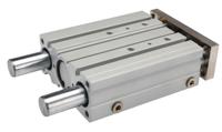 180-307 RS PRO Pneumatic Guided Cylinder - 6mm Bore, 30mm Stroke, Double Acting