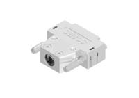 165x10919x Amphenol CONEC 165X Series Plastic D Sub Backshell, 15 Way, Strain Relief