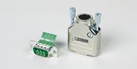 2749550 Phoenix Contact SCT-D-SUB9-KG Series Zinc D Sub Backshell, 3 Way