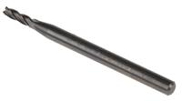 s90420 Dormer End Mill, 2mm Cutter, Solid Carbide, 3 mm Shank, 6mm Cut Length