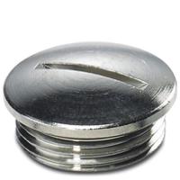 1674503 Phoenix Contact, PG13.5, 24mm Hole Diameter, Nickel Plated Brass, Threaded