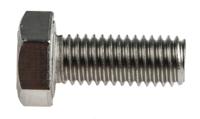 190-260 RS PRO Stainless Steel, Hex Bolt, M8 x 20mm