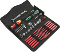 05135870001 Wera 35 Piece Kraftform Kompakt W 2 Maintenance Tool Kit with Box, Yes