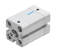 adn-20-20-i-p-a Festo Pneumatic Cylinder - 536245 20 mm Bore, 20 mm ADN Series, Double Acting Acting