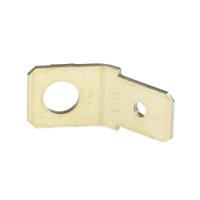 140814-1 TE Connectivity FASTON .250 Uninsulated Male Spade Connector, PCB Tab, 6.35 x 0.81mm Tab Size