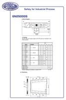gn25000s GEORGIN GN 25000 Series Isolation Amplifier, Current, Voltage Input, Analogue Output