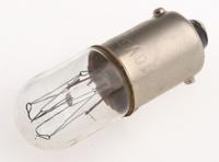 b3080 Orbitec BA9s Indicator Light, Clear, 240 V, 14 mA, 1000h