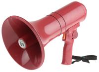 er1215s TOA ER1215S Red 15 W Hand Grip Megaphone with Siren Alert