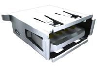 usb-b-s-s-b-vt Samtec Straight, Socket- Single Port Type B 2.0 USB Connector