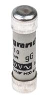 0-123-10 Legrand 10A F Ceramic Cartridge Fuse, 8.5 x 32mm