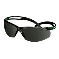 7100243989 3M SecureFit 500 Anti-Mist UV Safety Glasses, Grey PC Lens