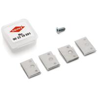 90-22-10-e01 Knipex Steel Flat Replacement blade 11 mm, 8 per Package