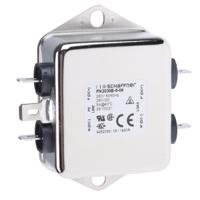 fn2030b-6-06 Schaffner, FN2030 6A 250 V ac/dc 400Hz, Chassis Mount EMI Filter, Fast-On, Single Phase