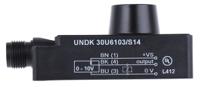 undk-30u6103s14 Baumer Ultrasonic Block Proximity Sensor, 1 m Detection 0-10 V, 15 → 30 V dc