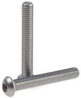 797-6109 RS PRO Stainless Steel Hex Socket Button Screw, ISO 7380, M6 x 40mm