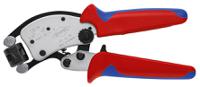 97-53-19 Knipex 97 Hand Ratcheting Crimp Tool for Bootlace Ferrule, 0,14 → 10mm² Wire