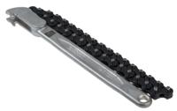 847-3822 RS PRO Chain Wrench, 500 mm Overall, 150mm Jaw Capacity, Metal Handle