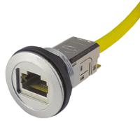 09454521513 HARTING RJ45 Plug/RJ45 Socket Coupler, Cat6