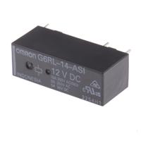 g6rl-14-asi-dc12 Omron PCB Mount Power Relay, 12V dc Coil, 10A Switching Current, SPDT