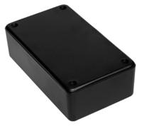 192-0796 RS PRO Black ABS Enclosure, IP54, IK06, 124 x 71.5 x 38mm