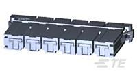 1-179958-6 TE Connectivity, Dynamic 5000 Female PCB Connector Housing, 10.16mm Pitch, 6 Way, 1 Row