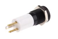 703-8923 RS PRO Panel Mount Indicator, 24V dc, 14mm Mounting Hole Size, Solder Tab Termination, IP67