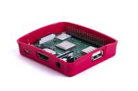 pi3a-case Raspberry Pi Plastic  Case for use with Raspberry Pi 3A+ in Red, White