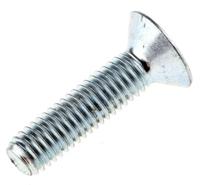 483-9852 RS PRO Bright Zinc Plated Steel Hex Socket Countersunk Screw, DIN 7991, M5 x 20mm