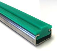 146-5481 RS PRO Green GR1 profile 08B Chain Guide 2m x 20mm x 15mm