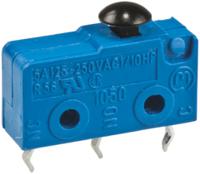 10502202 Marquardt Mushroom Shaped Micro Switch, PCB Terminal, 5 A @ 250 V ac, SP-CO, IP00, IP40