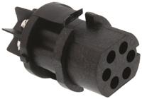 pxp701106sst0709 Bulgin Circular Connector, 6 Contacts, Cable, Standard Connector, Socket, Female, IP66, IP68, IP69K, Buccaneer 7000